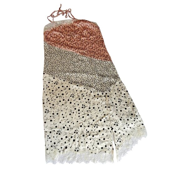 Floral Lace Slip Dress By Future Collective In Multicolor Pattern -  Size S - Picture 3 of 11